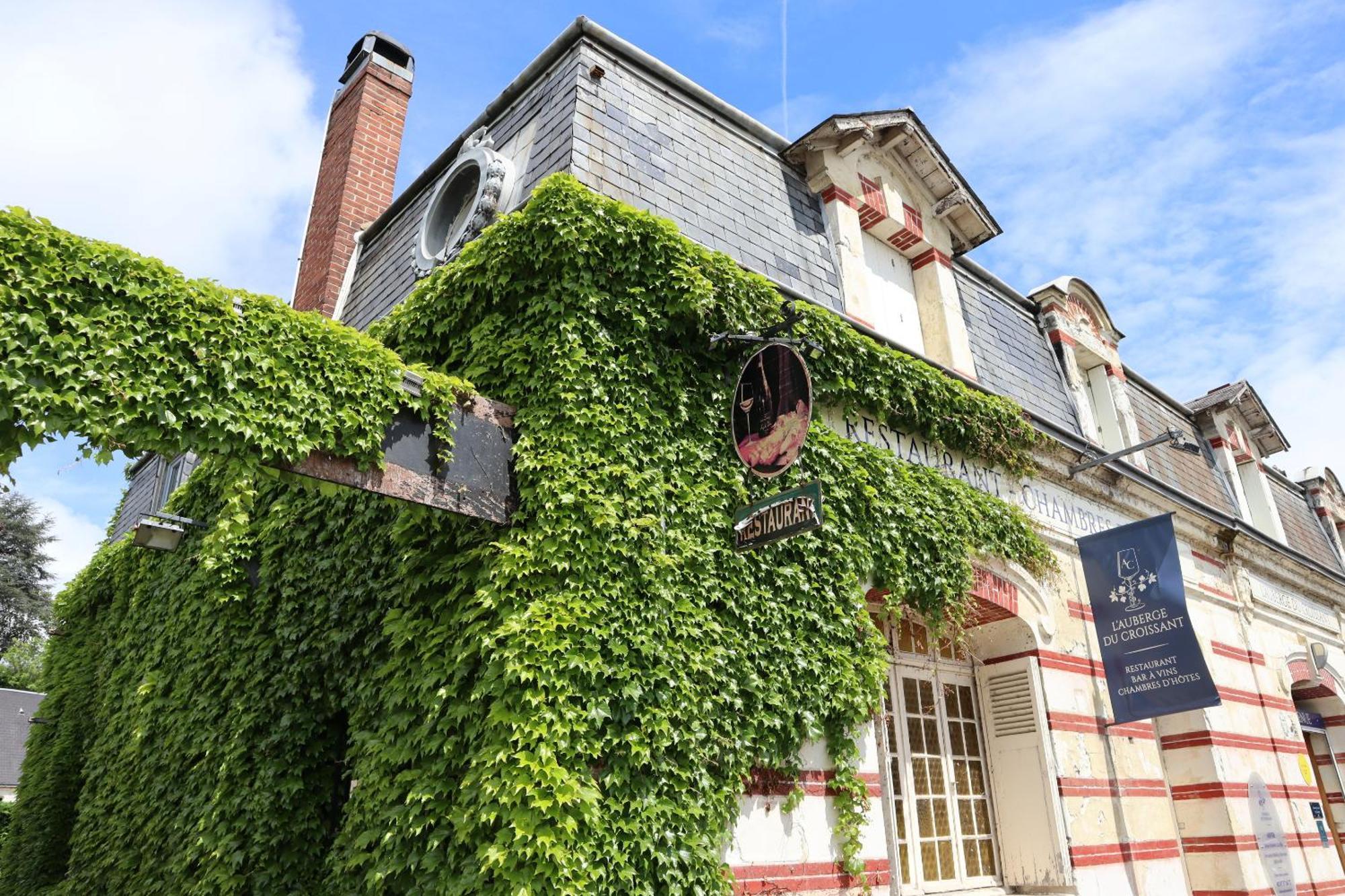 L'Auberge Du Croissant Rochecorbon Eksteriør bilde